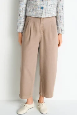 Bundfaltenhose mit Lyocell