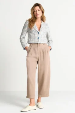 Bundfaltenhose mit Lyocell