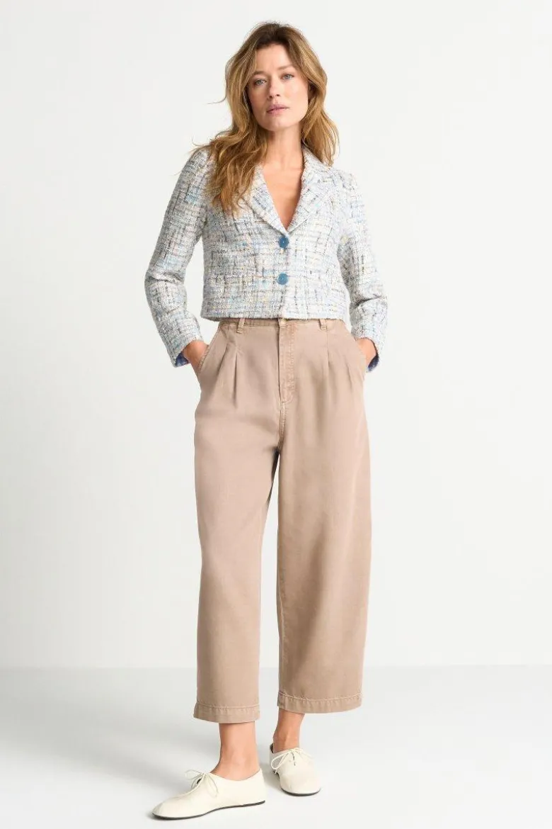 Bundfaltenhose mit Lyocell