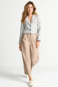 Bundfaltenhose mit Lyocell