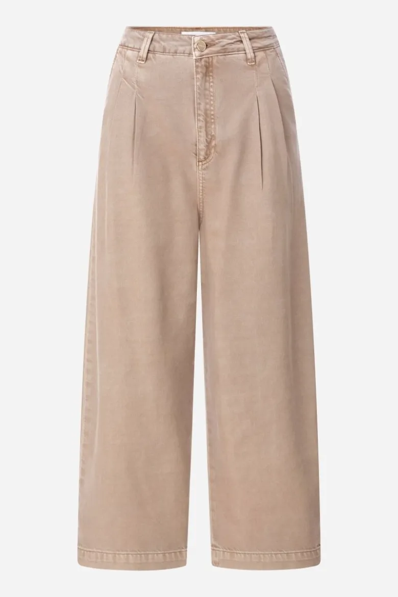 Bundfaltenhose mit Lyocell