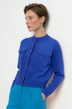 Cardigan mit Brusttaschen