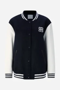 College-Jacke im Oversized-Fit