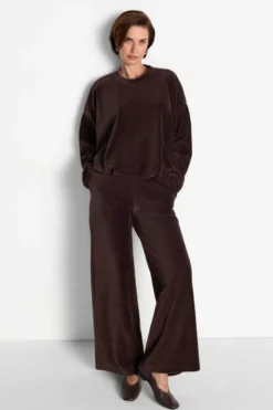 Cord-Pullover im Oversized-Fit