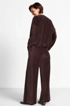 Cord-Pullover im Oversized-Fit