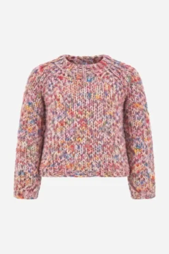 Cropped Grobstrickpullover