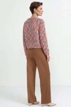 Cropped Grobstrickpullover