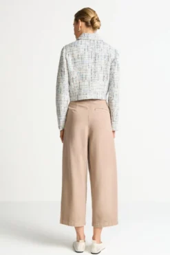 Cropped Tweedjacke