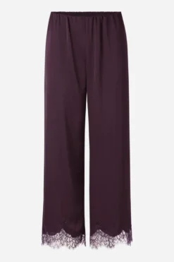 Culotte aus Satin mit Spitze