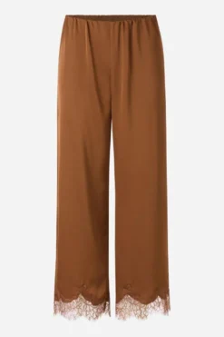 Culotte aus Satin mit Spitze