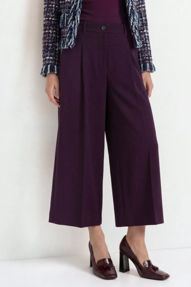 Culotte mit Bundfalten