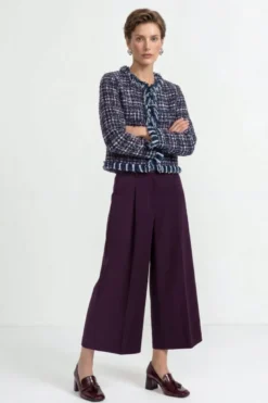 Culotte mit Bundfalten