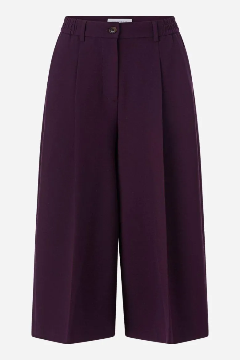Culotte mit Bundfalten