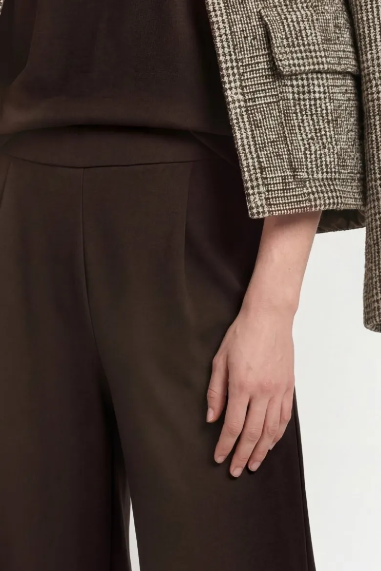 Culotte mit weitem Bein