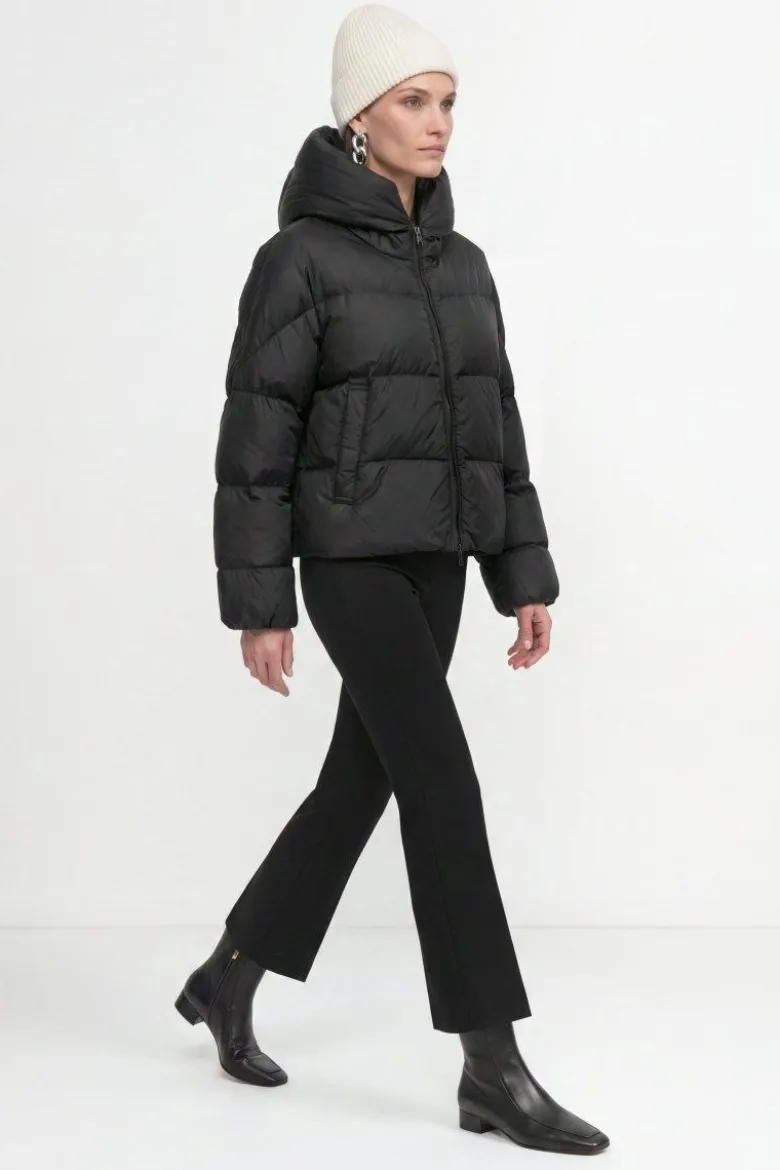 Daunenjacke mit Kapuze
