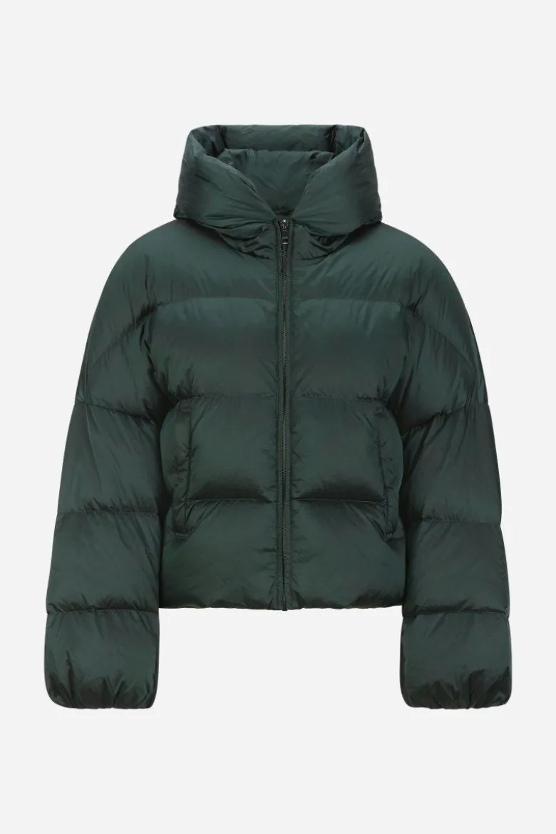 Daunenjacke mit Kapuze