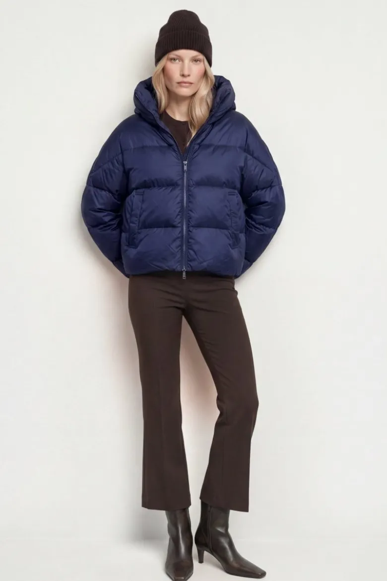 Daunenjacke mit Kapuze
