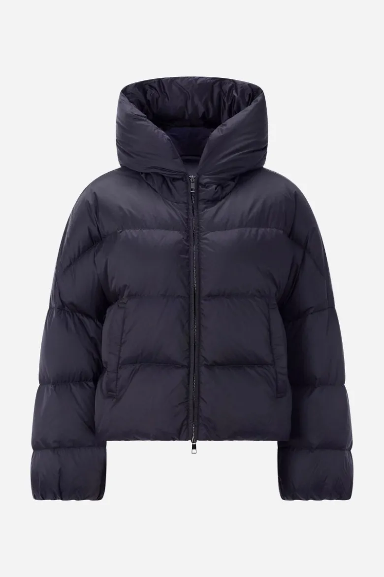 Daunenjacke mit Kapuze