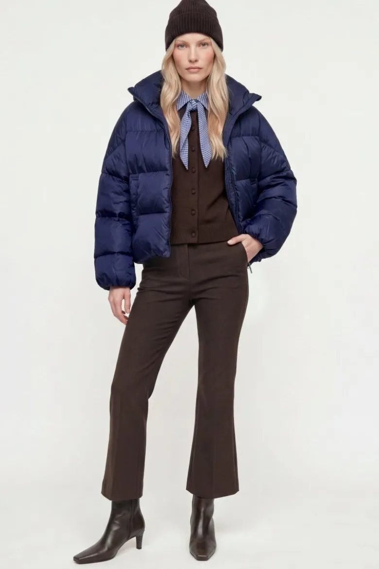 Daunenjacke mit Kapuze