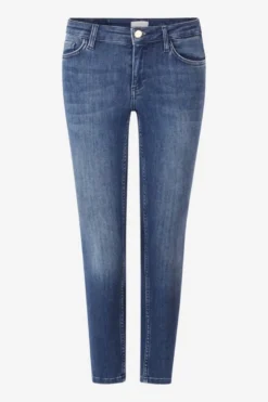 Denim in Satin-Stretch