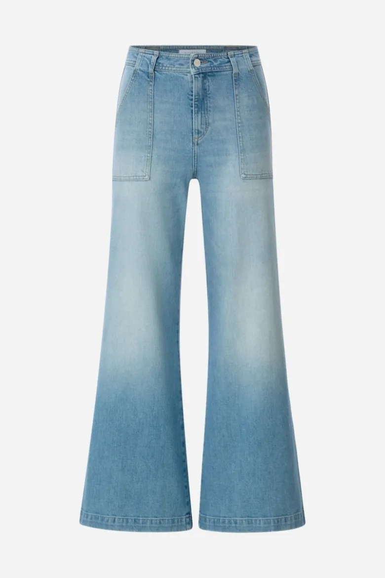 Denim Wide Leg Jeans