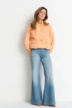 Denim Wide Leg Jeans