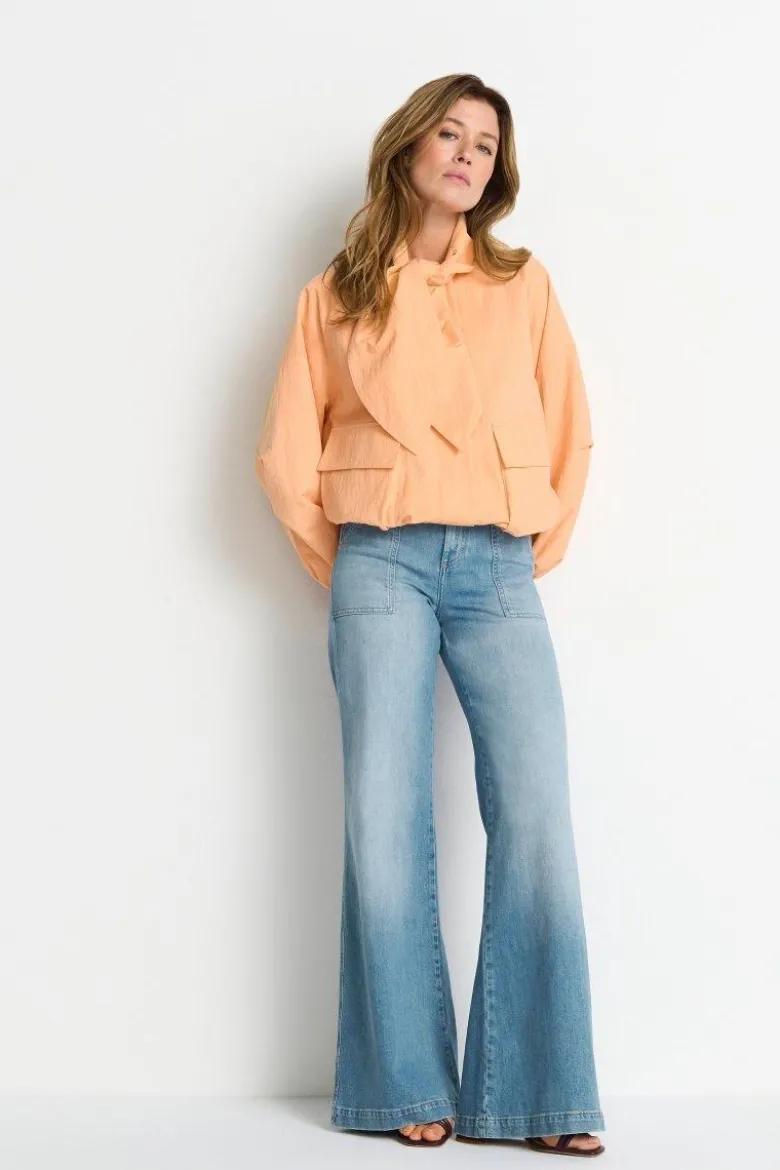 Denim Wide Leg Jeans