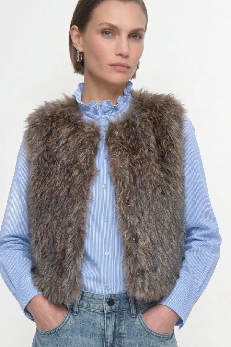 Faux-Fur-Weste