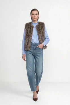 Faux-Fur-Weste