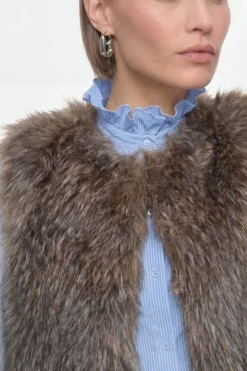 Faux-Fur-Weste