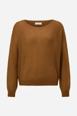 Feinstrickpullover mit Alpaka-Wolle