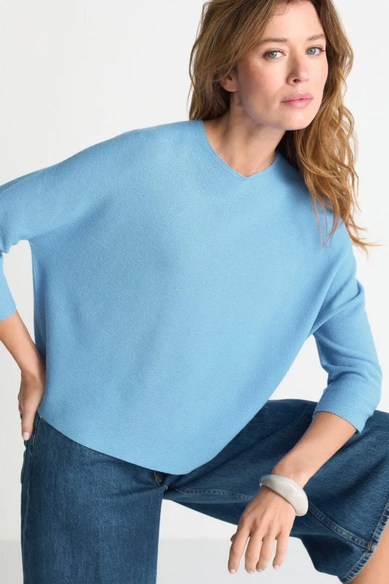 Feinstrickpullover mit Crewneck
