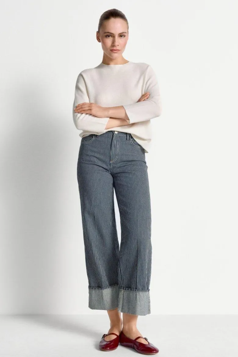 Feinstrickpullover mit Crewneck