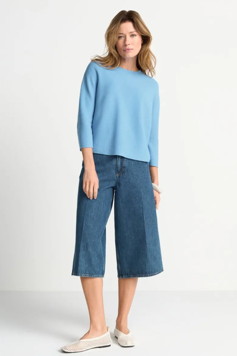 Feinstrickpullover mit Crewneck
