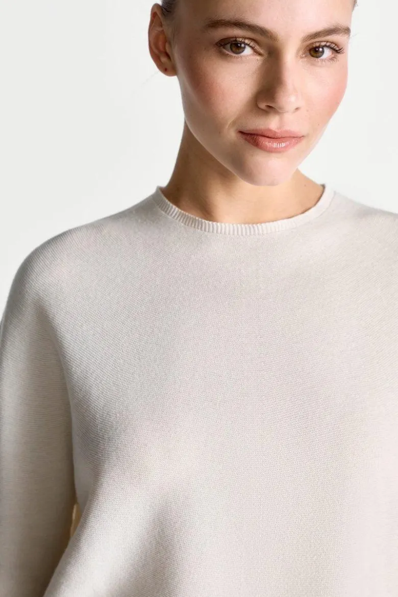Feinstrickpullover mit Crewneck