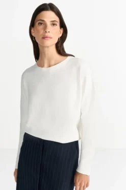 Feinstrickpullover mit Raglanärmeln