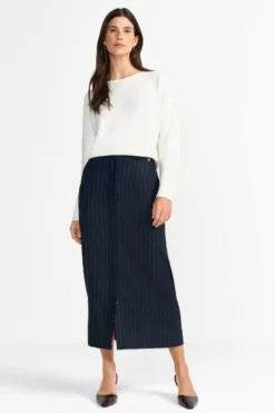 Feinstrickpullover mit Raglanärmeln