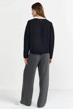 Feinstrickpullover mit Raglanärmeln