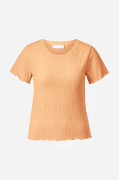Figurbetontes Rippshirt