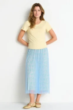 Figurbetontes Rippshirt