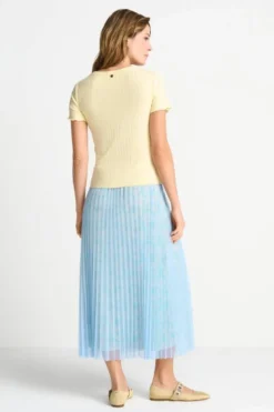 Figurbetontes Rippshirt