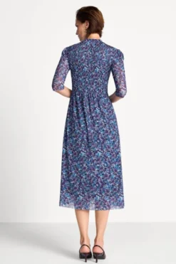 Florales Meshkleid