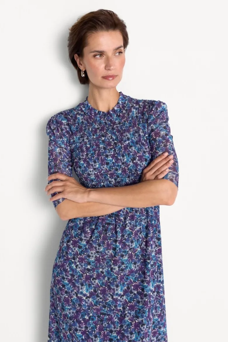 Florales Meshkleid