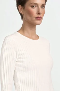 Geripptes Longsleeve