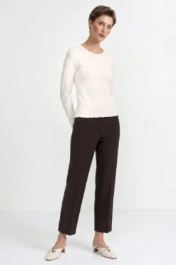 Geripptes Longsleeve