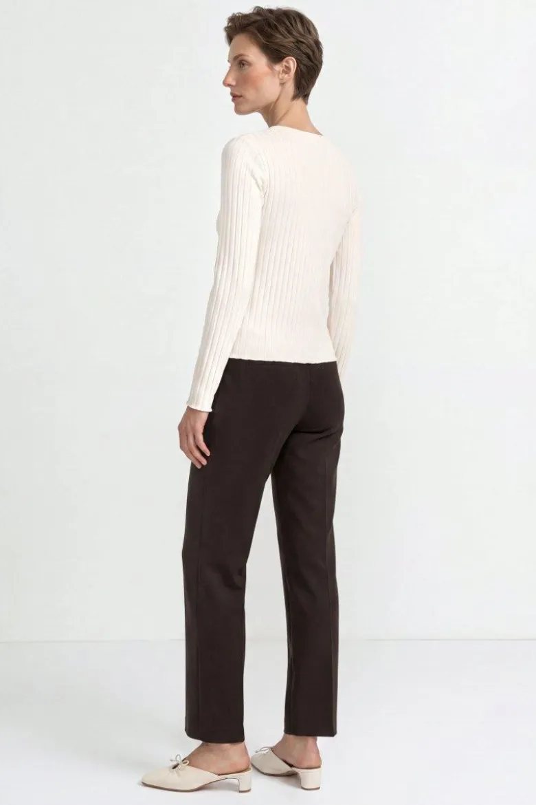 Geripptes Longsleeve