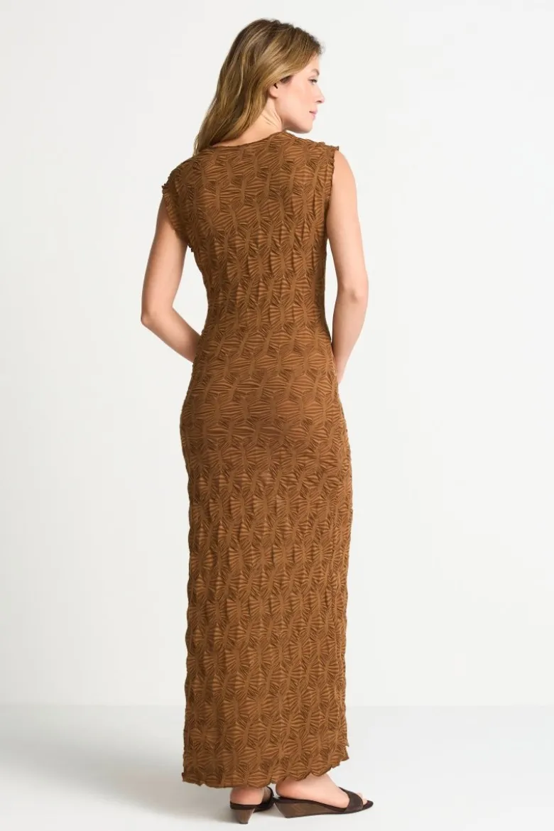 Gesmoktes Maxikleid