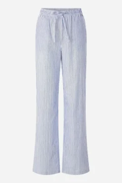 Gestreifte Hose mit Strass