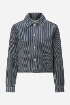 Gestreifte Kurzjacke