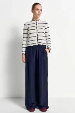 Gestreifter Cardigan